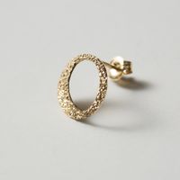 KANAE YAMASHITA/月の満ち欠けピアス　二十六夜月